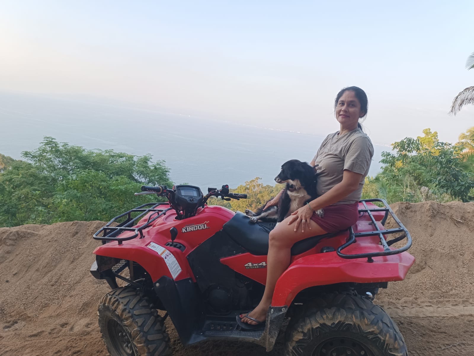 Paseo en cuatrimoto